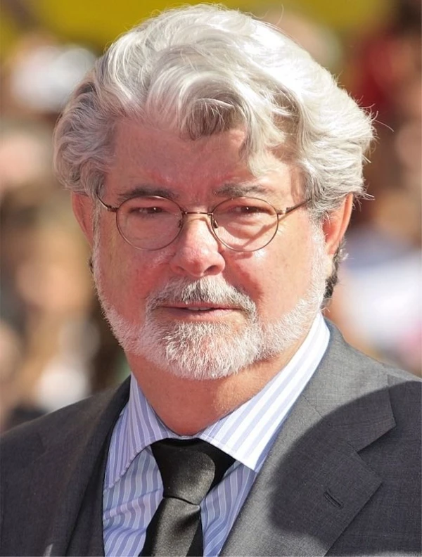 <strong>George Lucas</strong>. Image by Nicolas Genin.