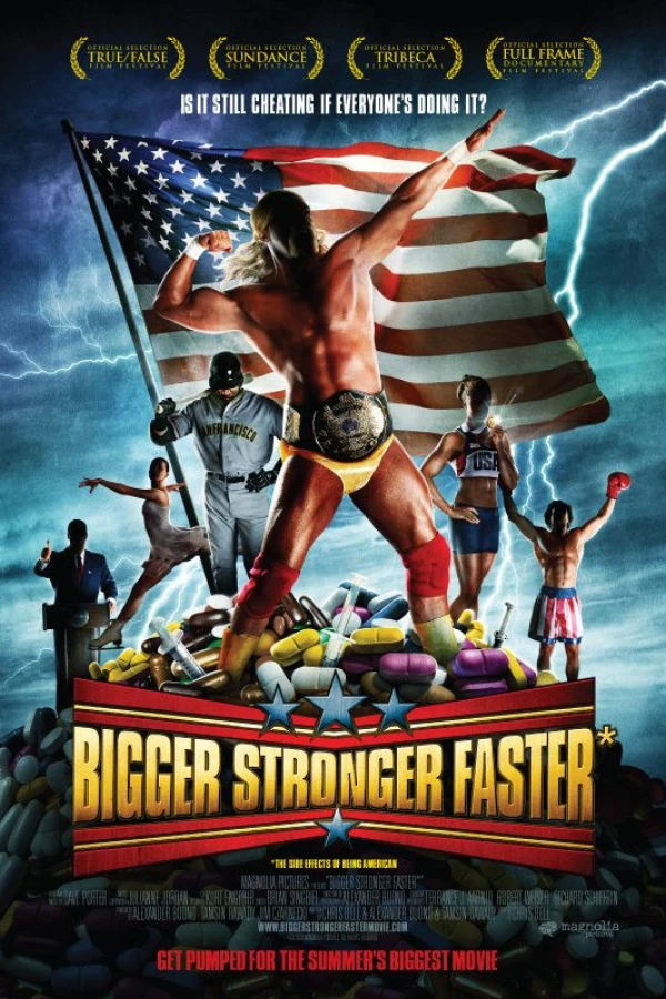 Bigger Stronger Faster : The Side Effects of Being American Poster