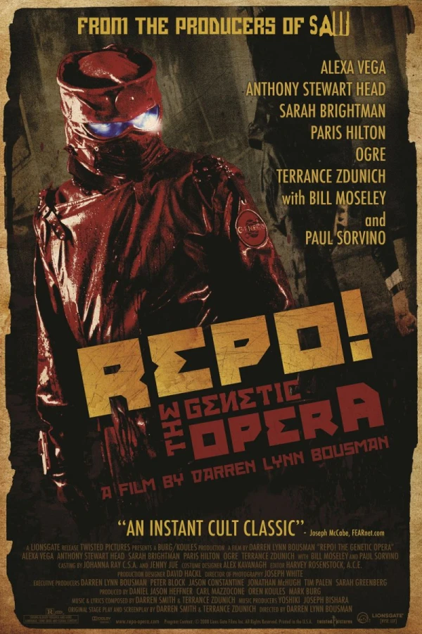 Repo! The Genetic Opera Poster