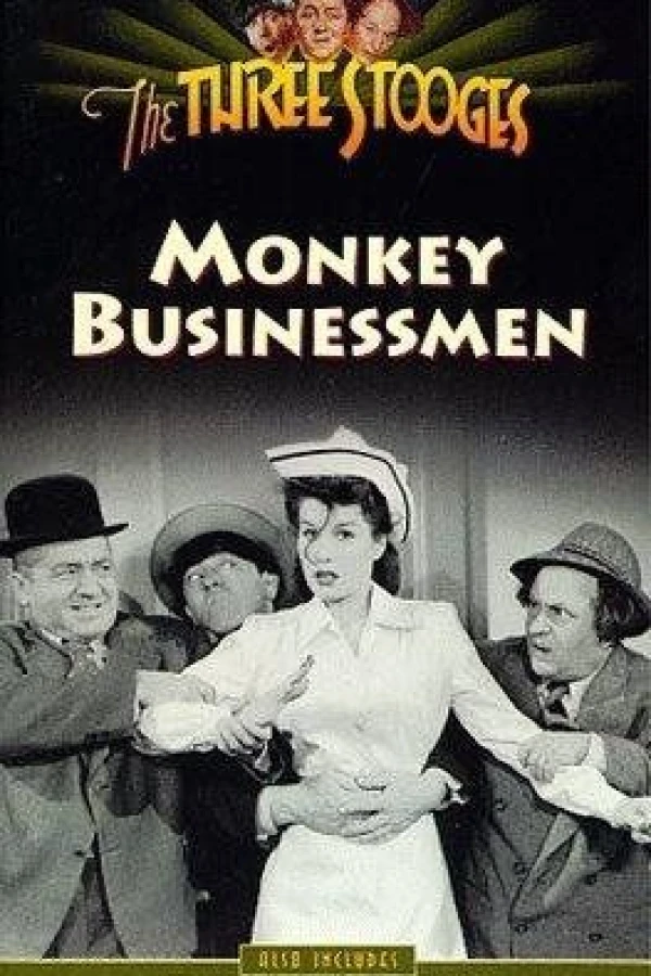 Monkey Businessmen Poster