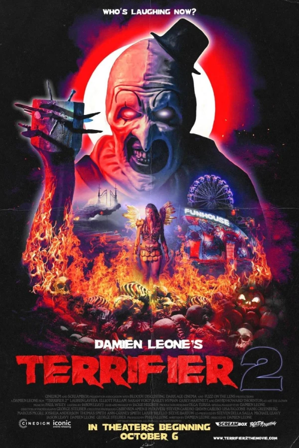 Damien Leone's Terrifier 2 Poster