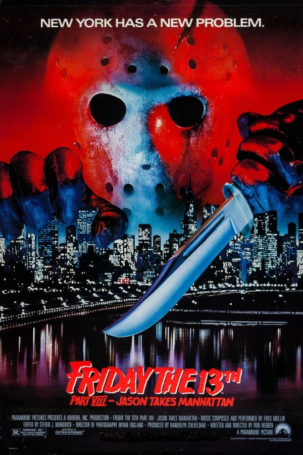 Friday the 13th Part VIII - Jason Takes Manhattan Poster