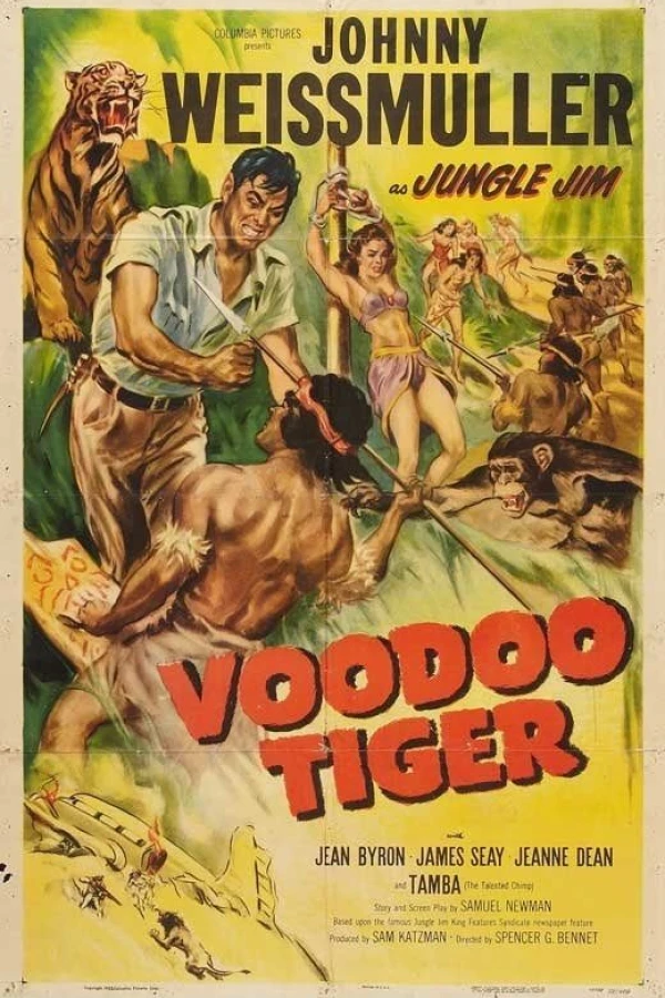 Voodoo Tiger Poster