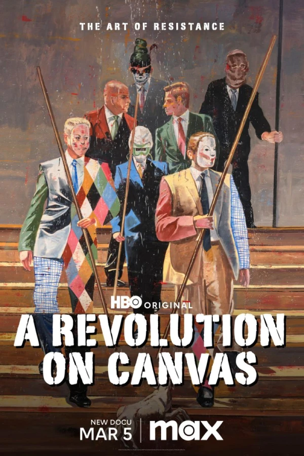 A Revolution on Canvas (Untitled Nicky Nodjoumi) Poster