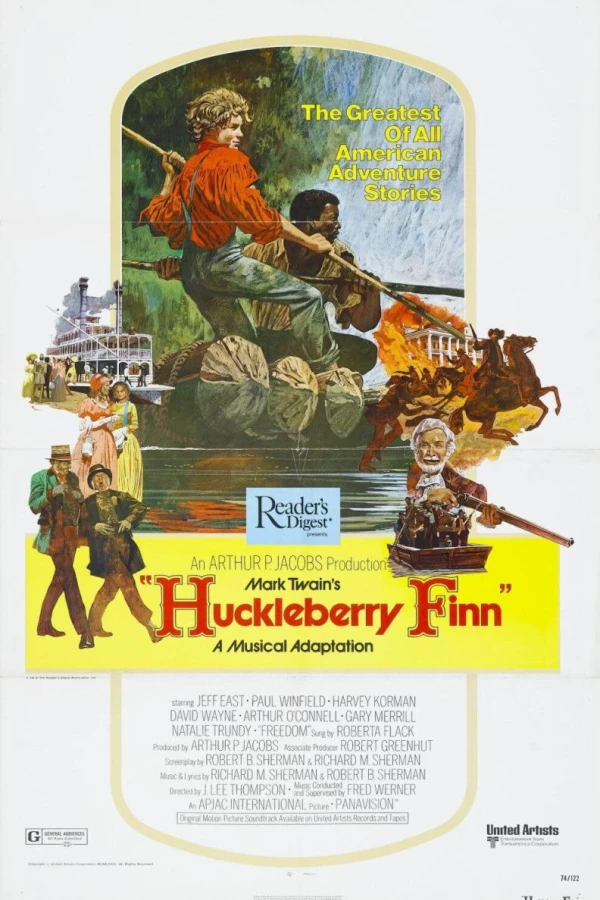 Mark Twain's Huckleberry Finn: A Musical Adaptation Poster