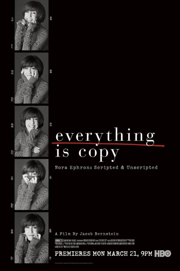 Everything is Copy - Nora Ephron: Scripted Unscripted Poster