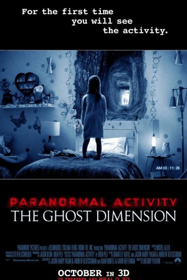 Paranormal Activity: The Ghost Dimension 3D Poster