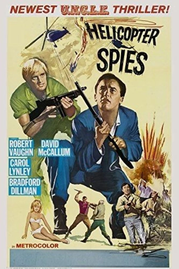 The Helicopter Spies Poster