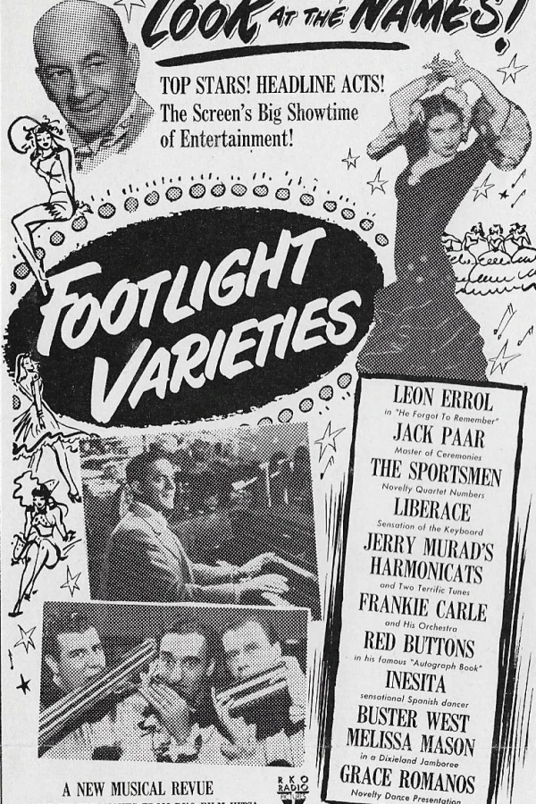 Footlight Varieties Poster