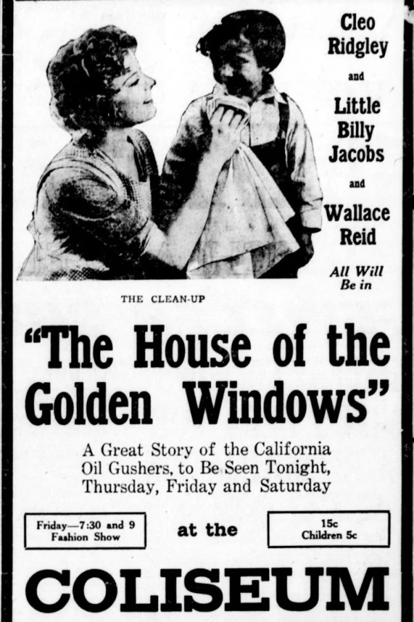 The House with the Golden Windows Poster