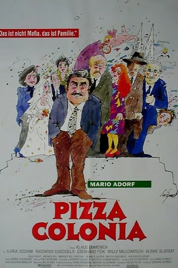 Pizza Colonia Poster