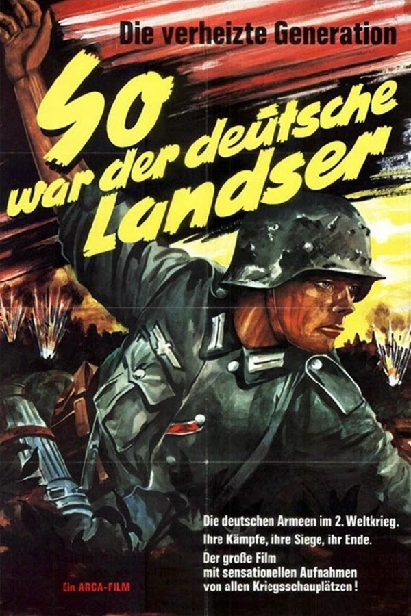 So war der deutsche Landser Poster