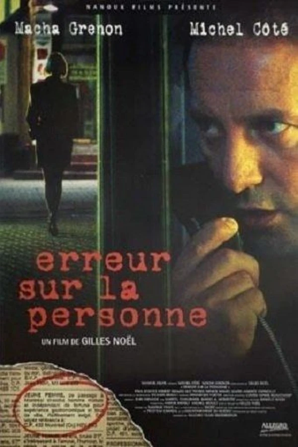 Erreur sur la personne Poster