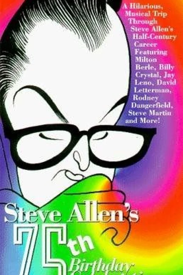 Steve Allen's 75th Birthday Celebration Poster