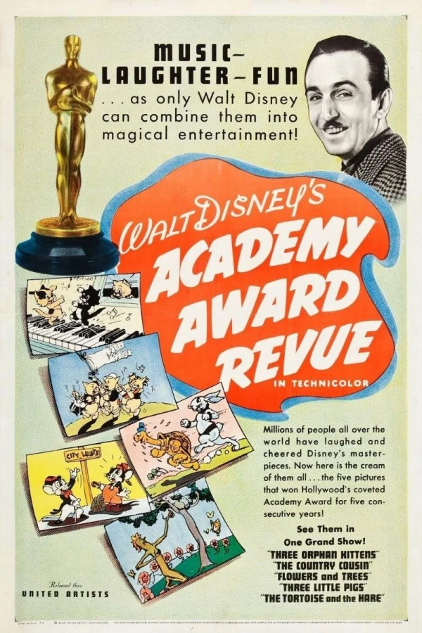 Academy Award Review of Walt Disney Cartoons Poster