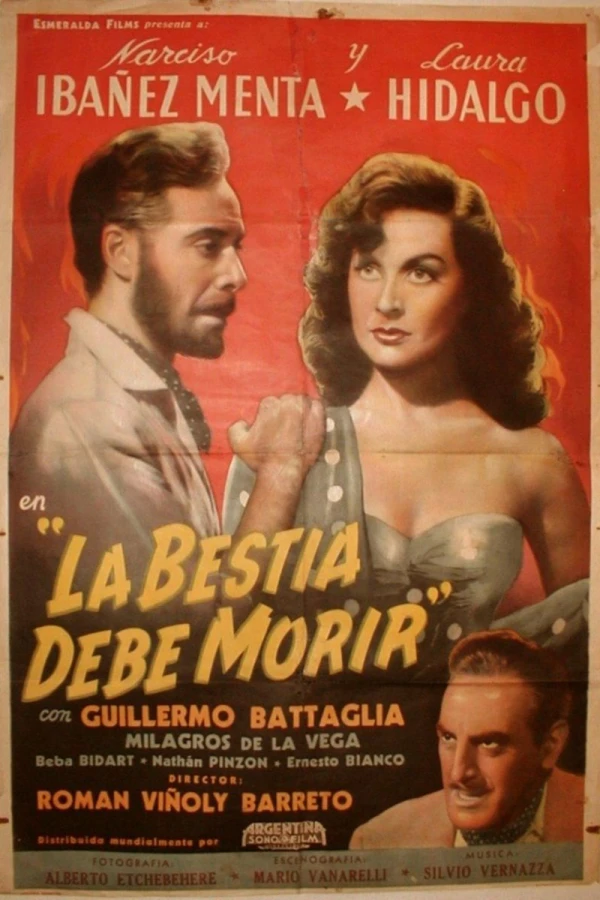 La bestia debe morir Poster