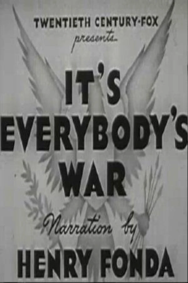 It's Everybody's War Poster