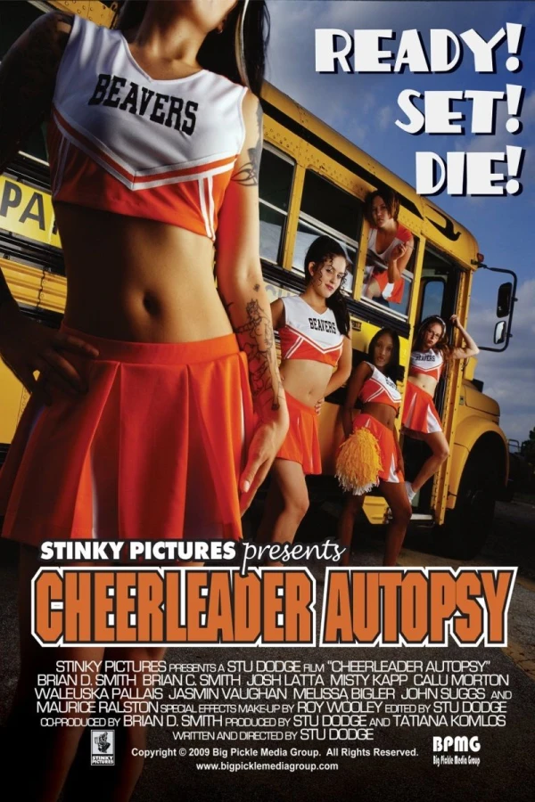 Cheerleader Autopsy Poster