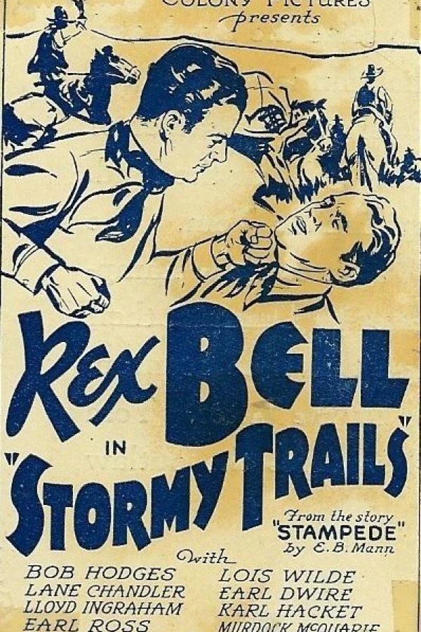 Stormy Trails Poster