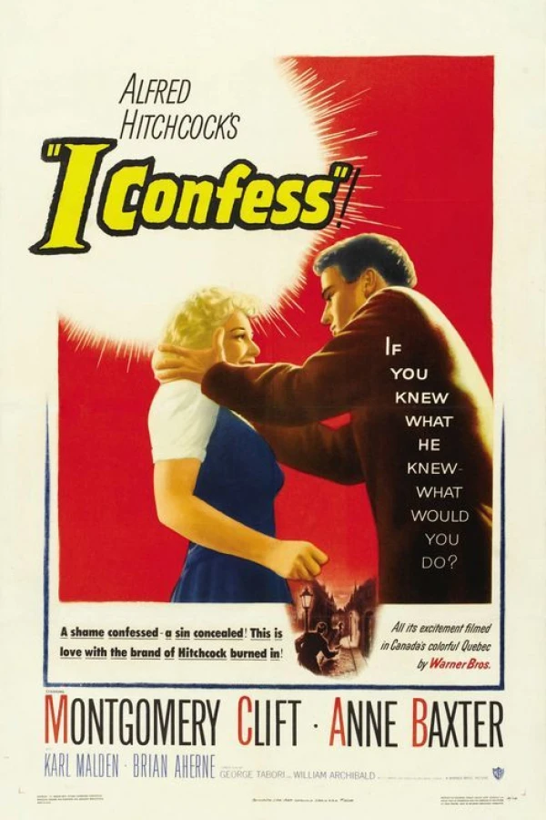 Alfred Hitchcock's I Confess Poster