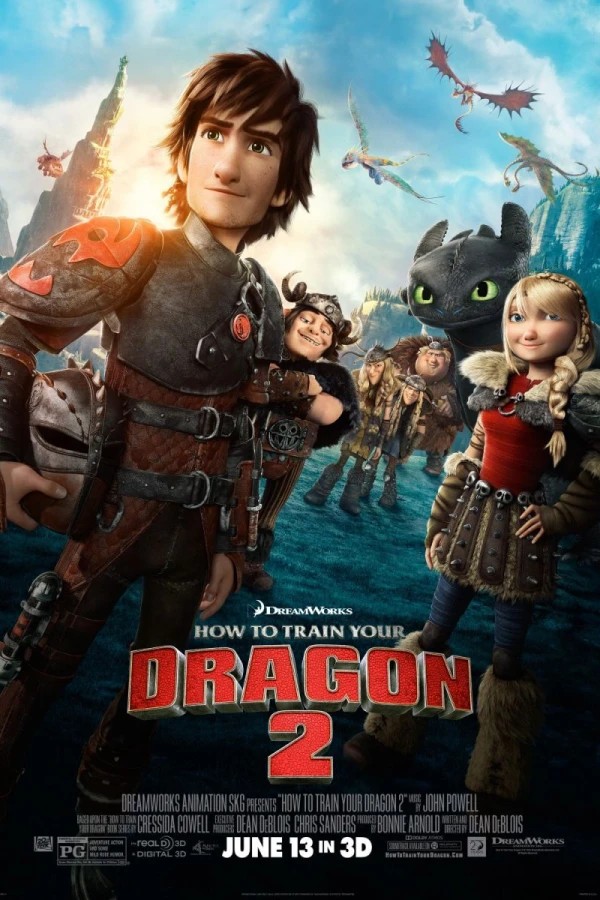 How to Train Your Dragon 2 Poster