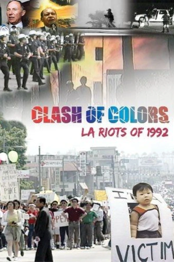 Clash of Colors: LA Riots of 1992 Poster