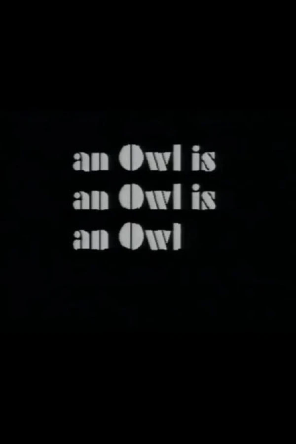 An Owl Is an Owl Is an Owl Poster