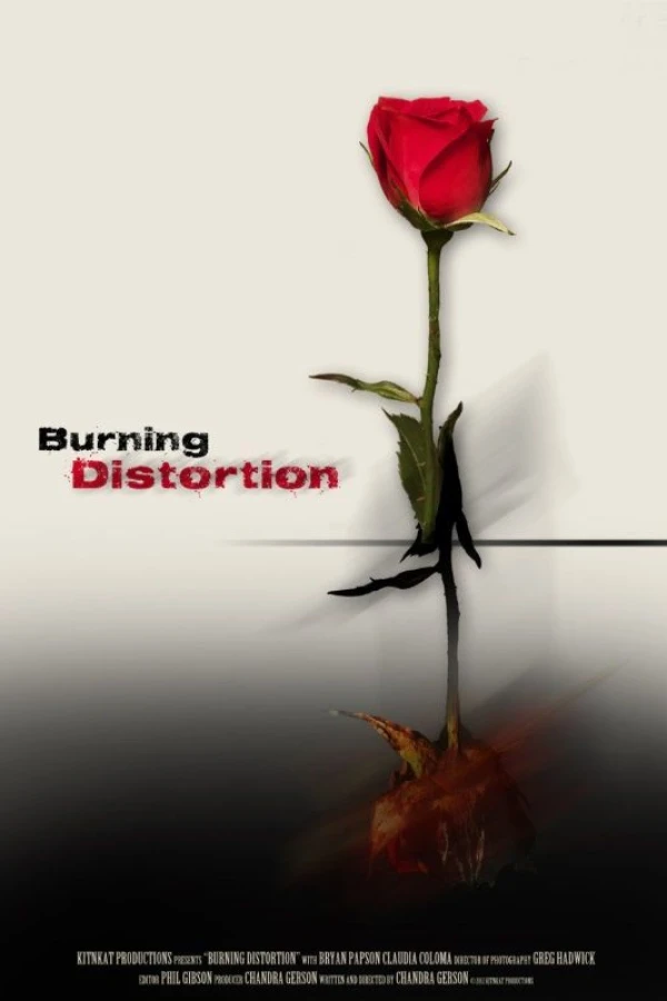 Burning Distortion Poster