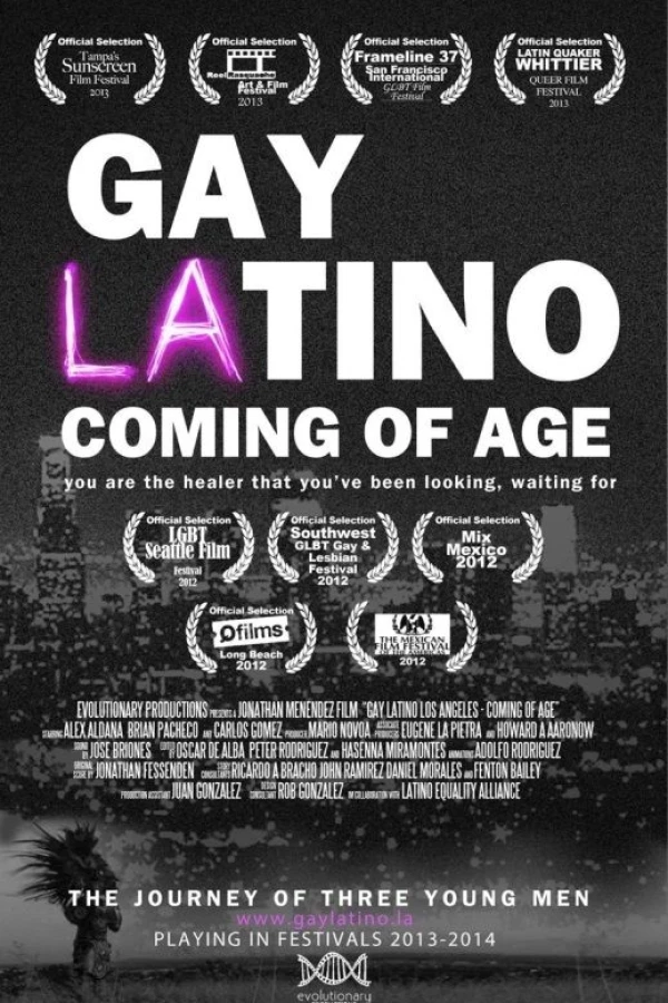 Gay Latino Los Angeles Poster