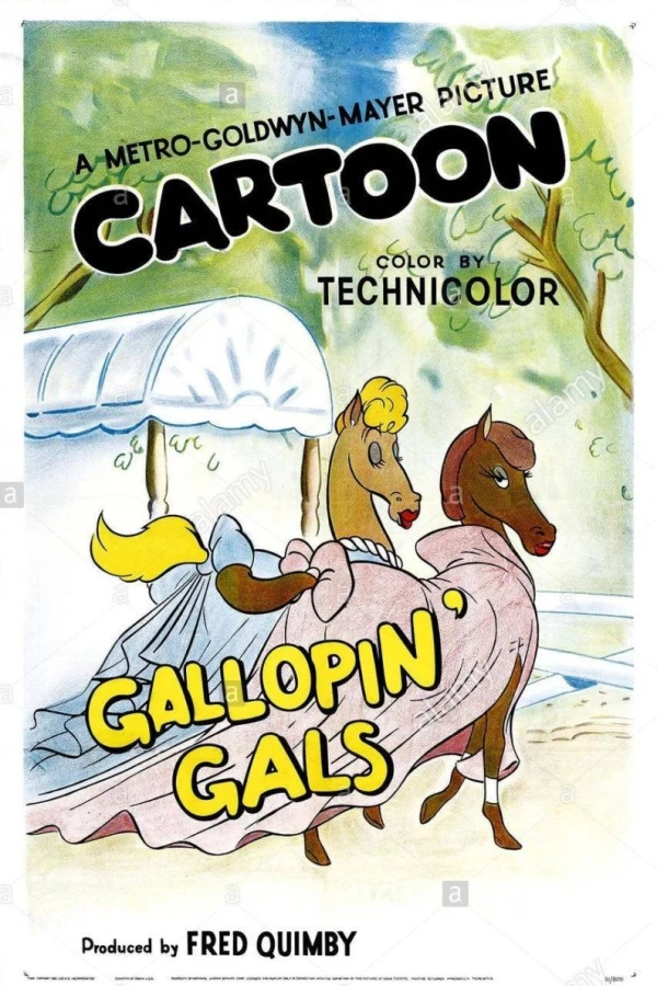 Gallopin' Gals Poster