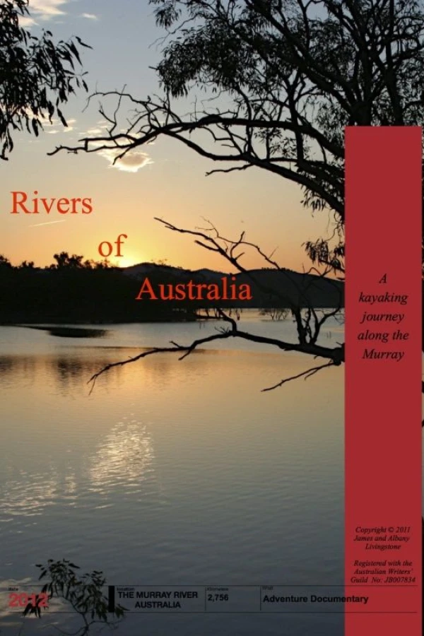 Rivers of Australia Poster