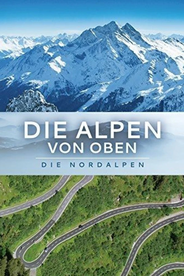 Die Alpen von oben Poster