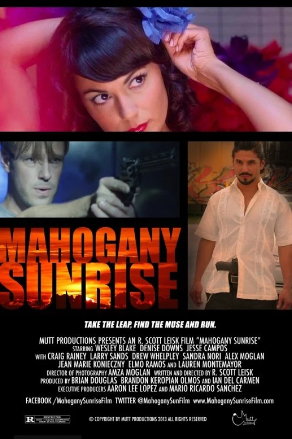 Mahogany Sunrise Poster