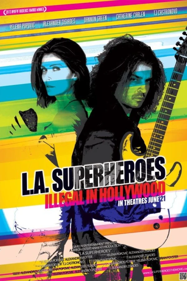 L.A. Superheroes Poster