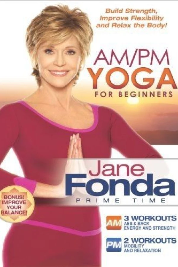 Jane Fonda AM/PM Yoga for Beginners Poster