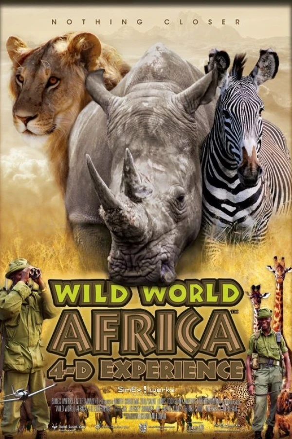 Wild World Africa 3-D Poster