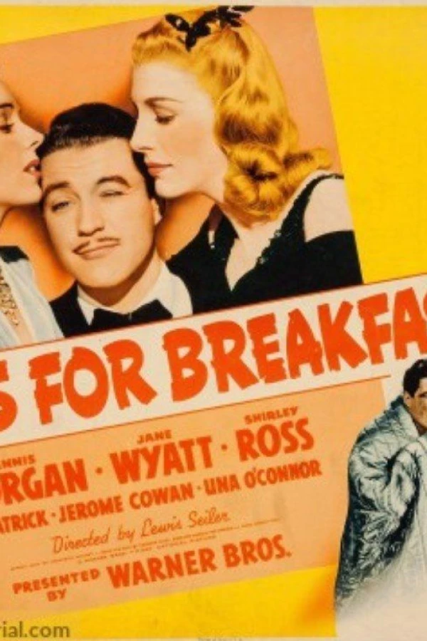 Kisses for Breakfast Poster