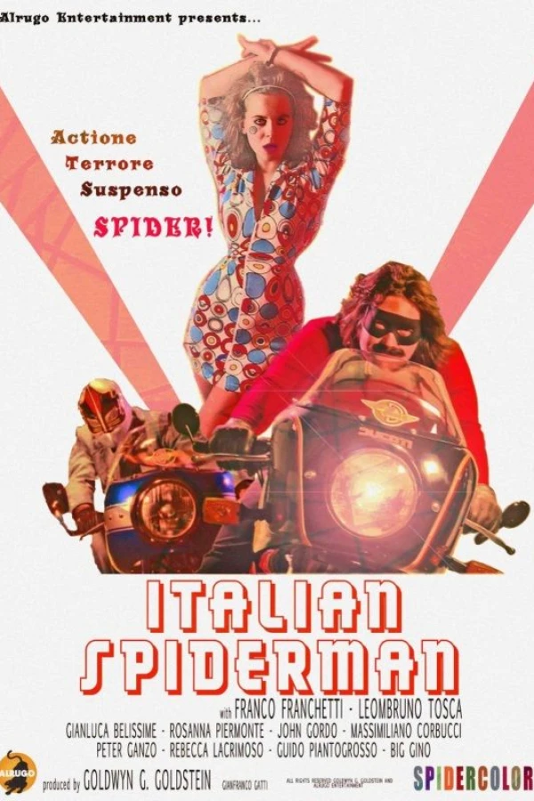 Italian Spiderman Poster