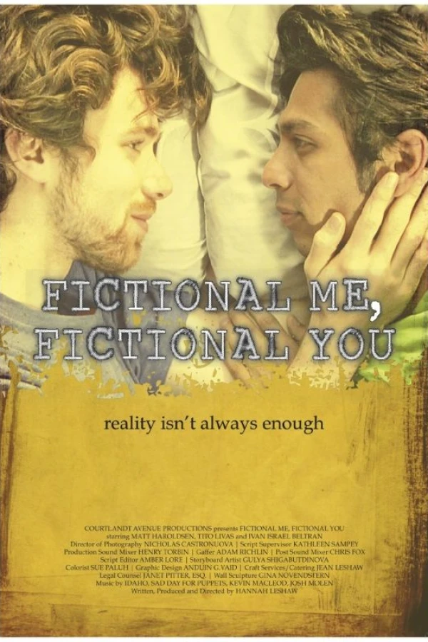 Fictional Me, Fictional You Poster