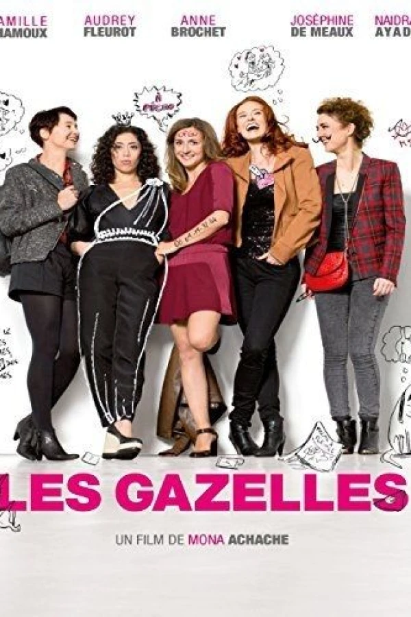 Les gazelles Poster