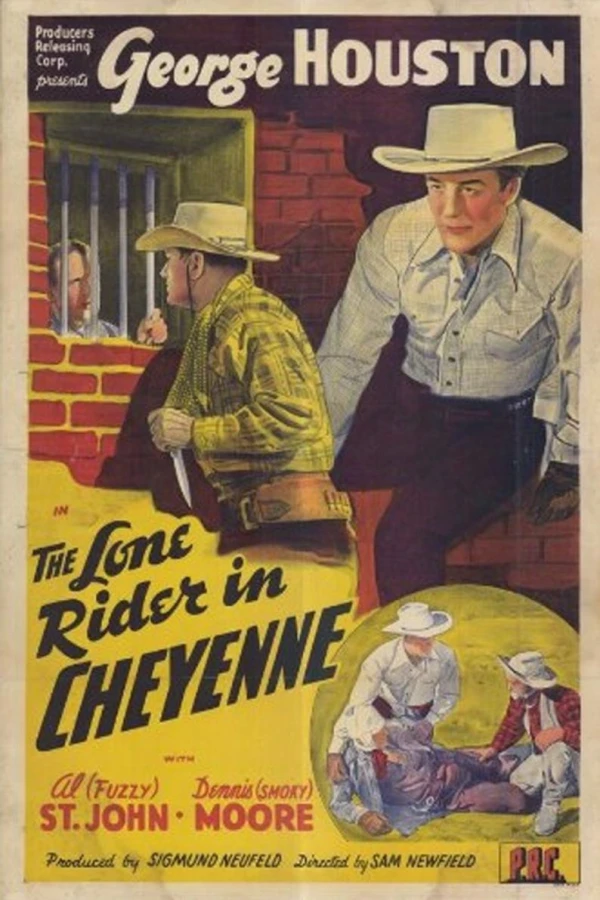 The Lone Rider in Cheyenne Poster