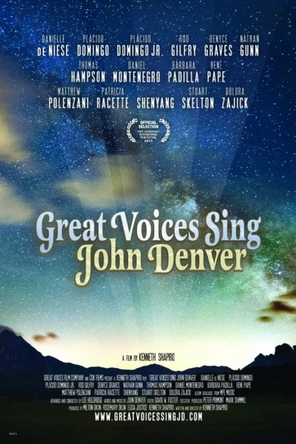 Great Voices Sing John Denver Poster