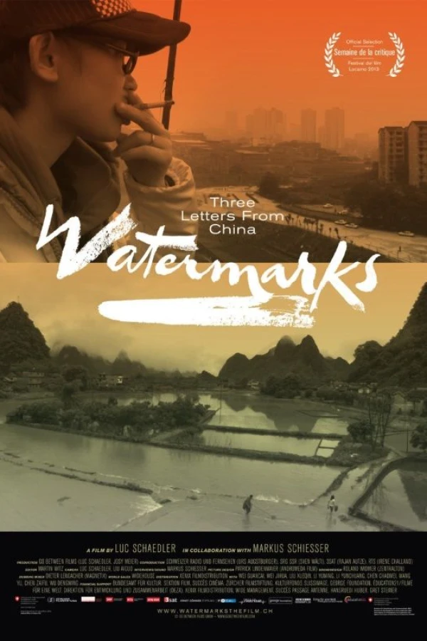 Three Letters from China: Watermarks Poster