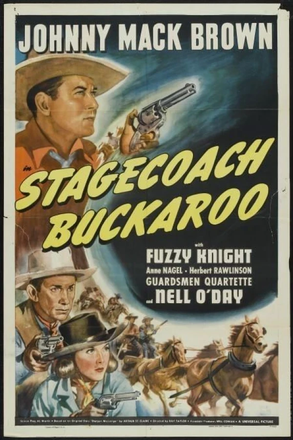 Stagecoach Buckaroo Poster