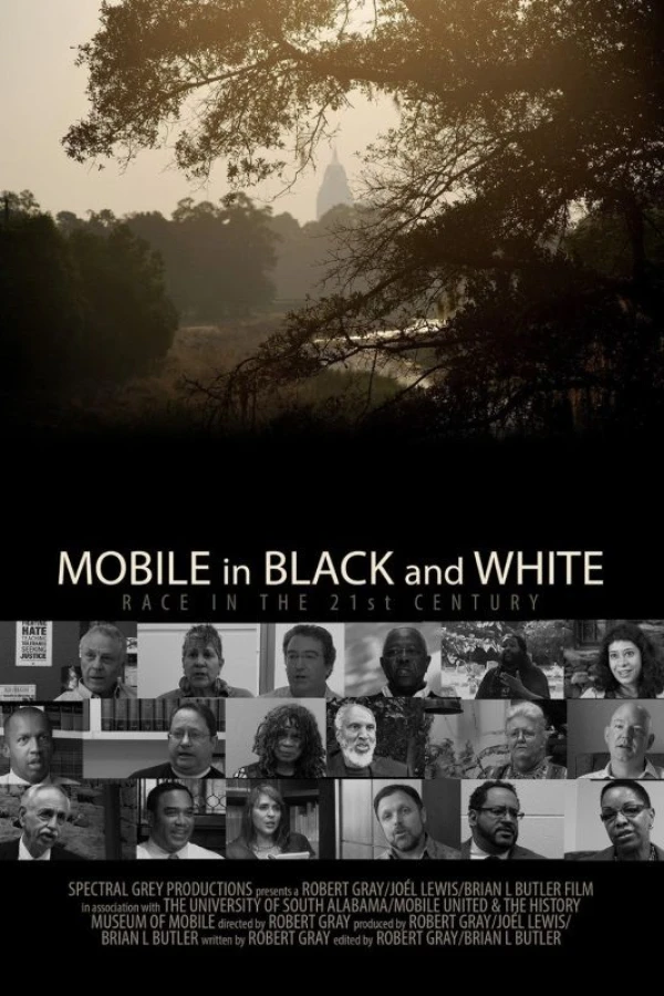 Mobile in Black and White Poster