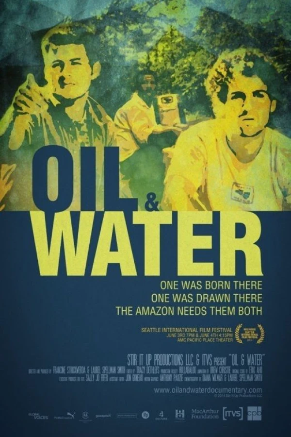 Oil Water Poster