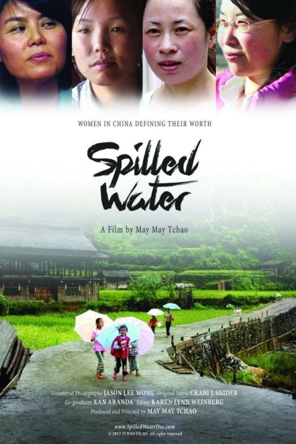 Spilled Water Poster