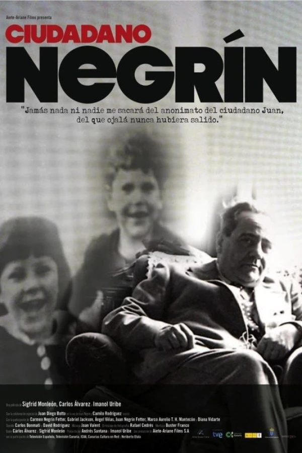 Ciudadano Negrín Poster