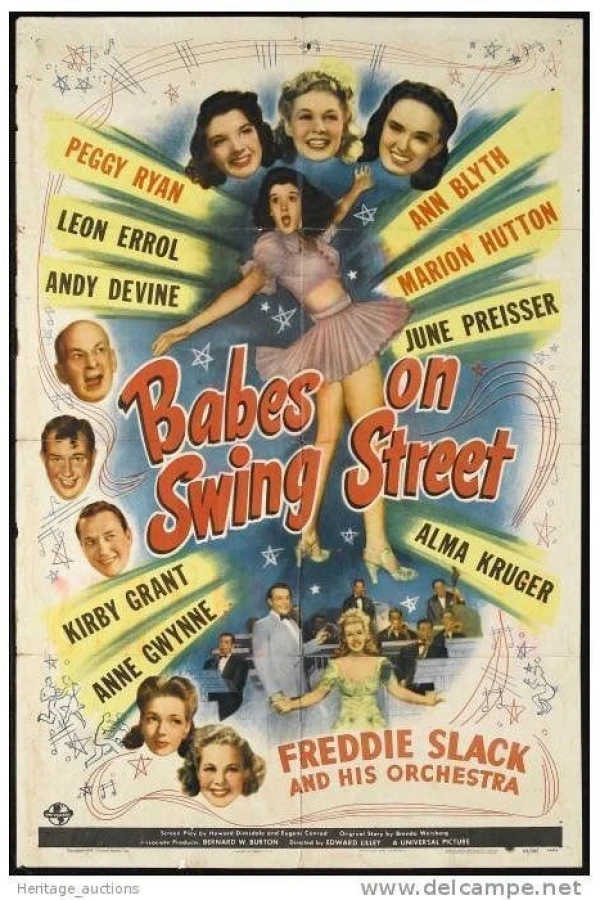 Babes on Swing Street Poster