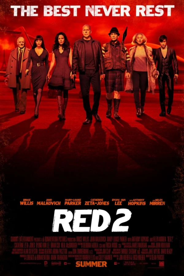 RED 2: Retired, Extremely Dangerous Poster